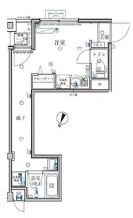 グレイスヒルズ横浜【5階】の間取り