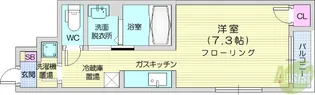 プランドール銀杏町【1階】の間取り