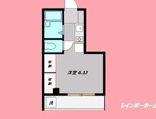 Mステージ東砂【1階】の間取り