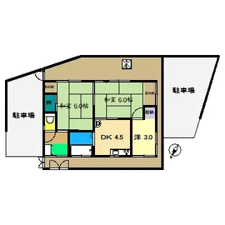 高知県高知市西久万【一戸建】の間取り