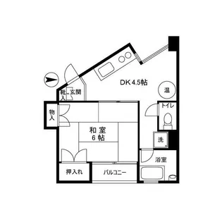 東京都北区王子3【マンション】の間取り
