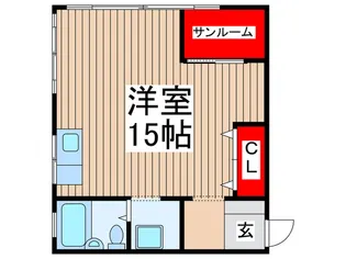 平岡ビル【3階】の間取り