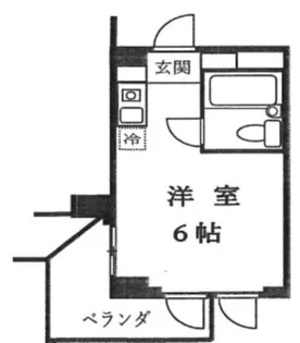 東村山ペガサスビルA館【2階】の間取り