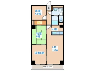 コ-ト琴似【2階】の間取り