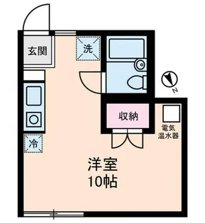 ヴィラ要町【1階】の間取り
