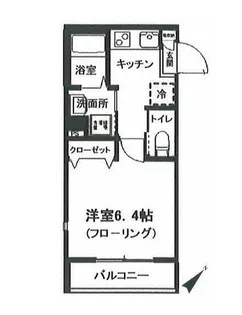 サンヒルズ旗の台【1階】の間取り