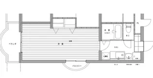 学園台ハイム内灘1【1階】の間取り
