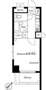 東京都中央区日本橋大伝馬町【マンション】の間取り