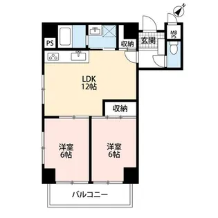 ヴェルデコート【3階】の間取り