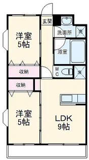 V-ROOM幕張本郷【3階】の間取り