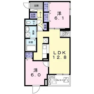 ファイン【2階】の間取り