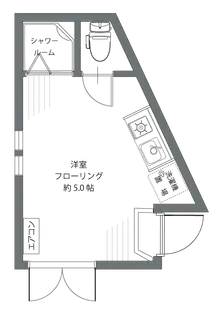 グレースクイーン【1階】の間取り