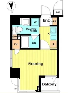 パトゥーロ御徒町チッタ【3階】の間取り