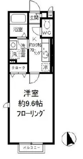サクラアヴェニュー【2階】の間取り