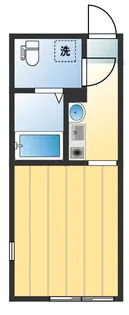 エンシ・タロ 街灯りと白いキャンバス【1階】の間取り