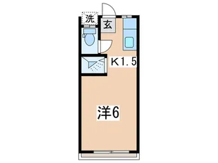 コスモ神奈川【2階】の間取り
