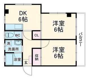 チェリーコーポラス【3階】の間取り