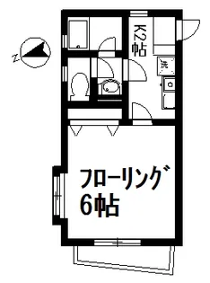 サニーコート【2階】の間取り