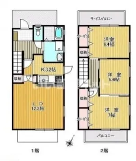 ミュージア西風の間取り