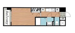 メゾン・ド・ヴィレ千葉中央【9階】の間取り