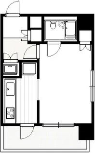 GSハイム麻布十番東山【6階】の間取り