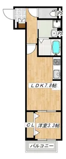 Arietta TAKINISHI【1階】の間取り