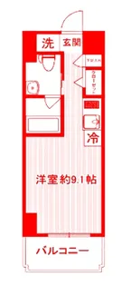 スパシエ東神奈川【5階】の間取り