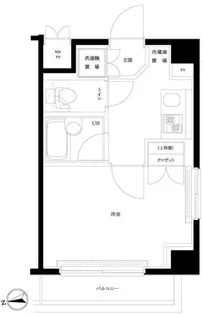 ルーブル浜田山【3階】の間取り