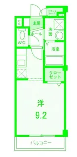 リブェールSHINO2【1階】の間取り