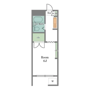 ラ・フォーネ国分寺【1階】の間取り