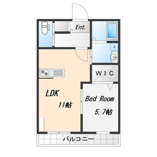 プレミアムハイムメゾン佐藤【3階】の間取り