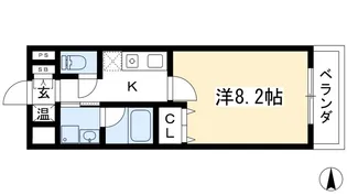 ボナレテラ吉文字【4階】の間取り
