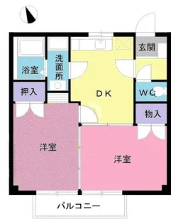 アーバンシティプレステージI【1階】の間取り