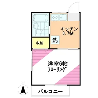 東町コーポ【2階】の間取り