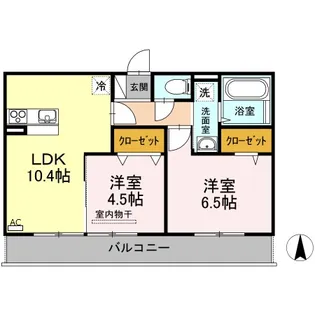 MAILE【3階】の間取り