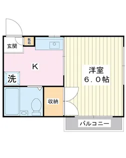 エステートマリーナ【2階】の間取り