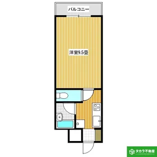 ウイング寿【10階】の間取り