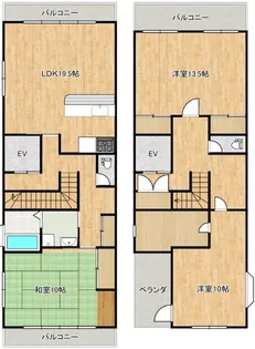 井口ビルの間取り