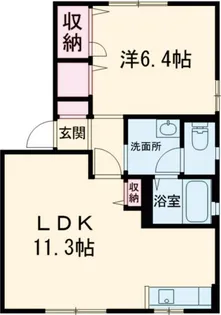 フォーレスM I棟【1階】の間取り