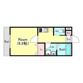 シエーナ上中里【3階】の間取り