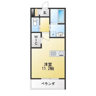 パルテノン【2階】の間取り