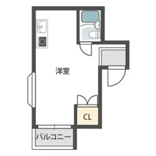 SOハイツII【4階】の間取り