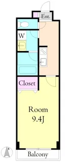 グランベルク【3階】の間取り