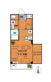 みやまマンションII【2階】の間取り