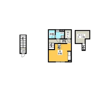 クレイン御器所【2階】の間取り