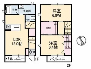 Jeunesse M【1階】の間取り