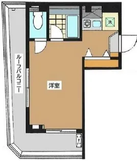 クレスト岩城【4階】の間取り