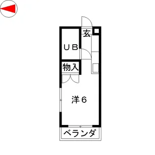 メゾン・ド・シャンテ【4階】の間取り