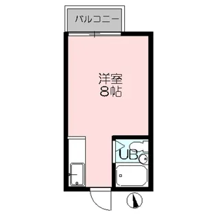 ハイツオアシス【1階】の間取り