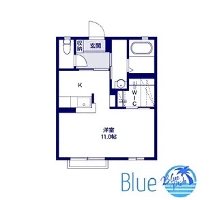 COSTA PISO Tsujido【1階】の間取り